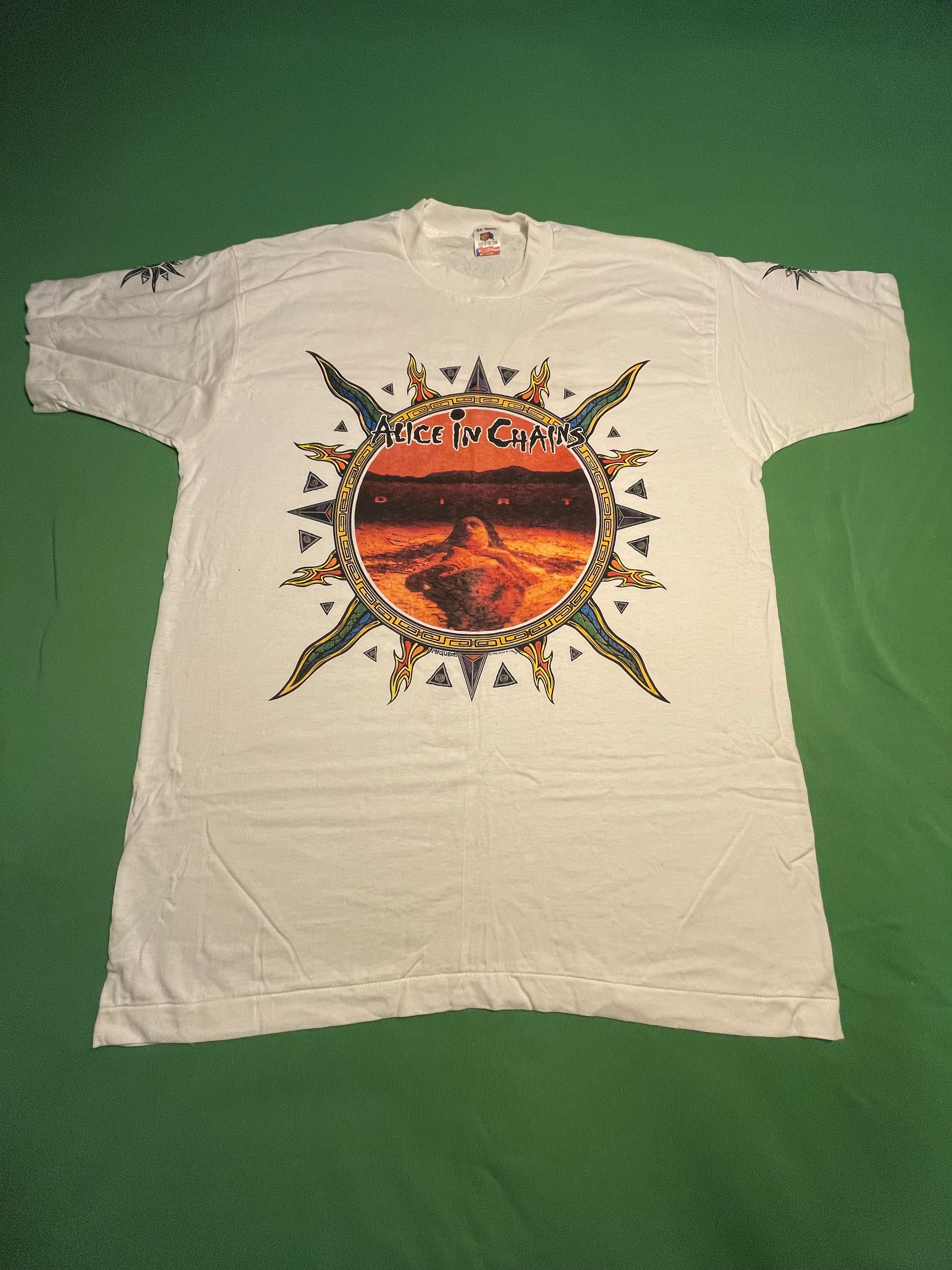 Super Rare! Vintage 90s Alice in Chains DIRT T-shirt XL - Etsy Super Rare! Vintage 90s Alice in Chains DIRT T-shirt XL - Etsy