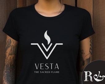 Planetary Tee Vesta Asteroid Shirt Cosmic Gift Astrology Aesthetic Cosmic Goddess Shirt Mystical Gift Spiritual T Shirt Celestial Planet Top