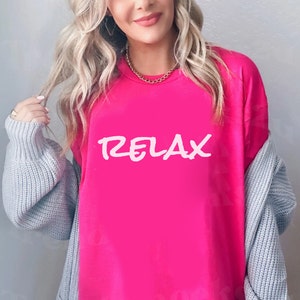Relax & Renew Meryl Peach Tee