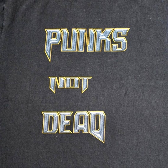 Vintage 90s The Exploited “Punks Not Dead” Mohawk… - image 4
