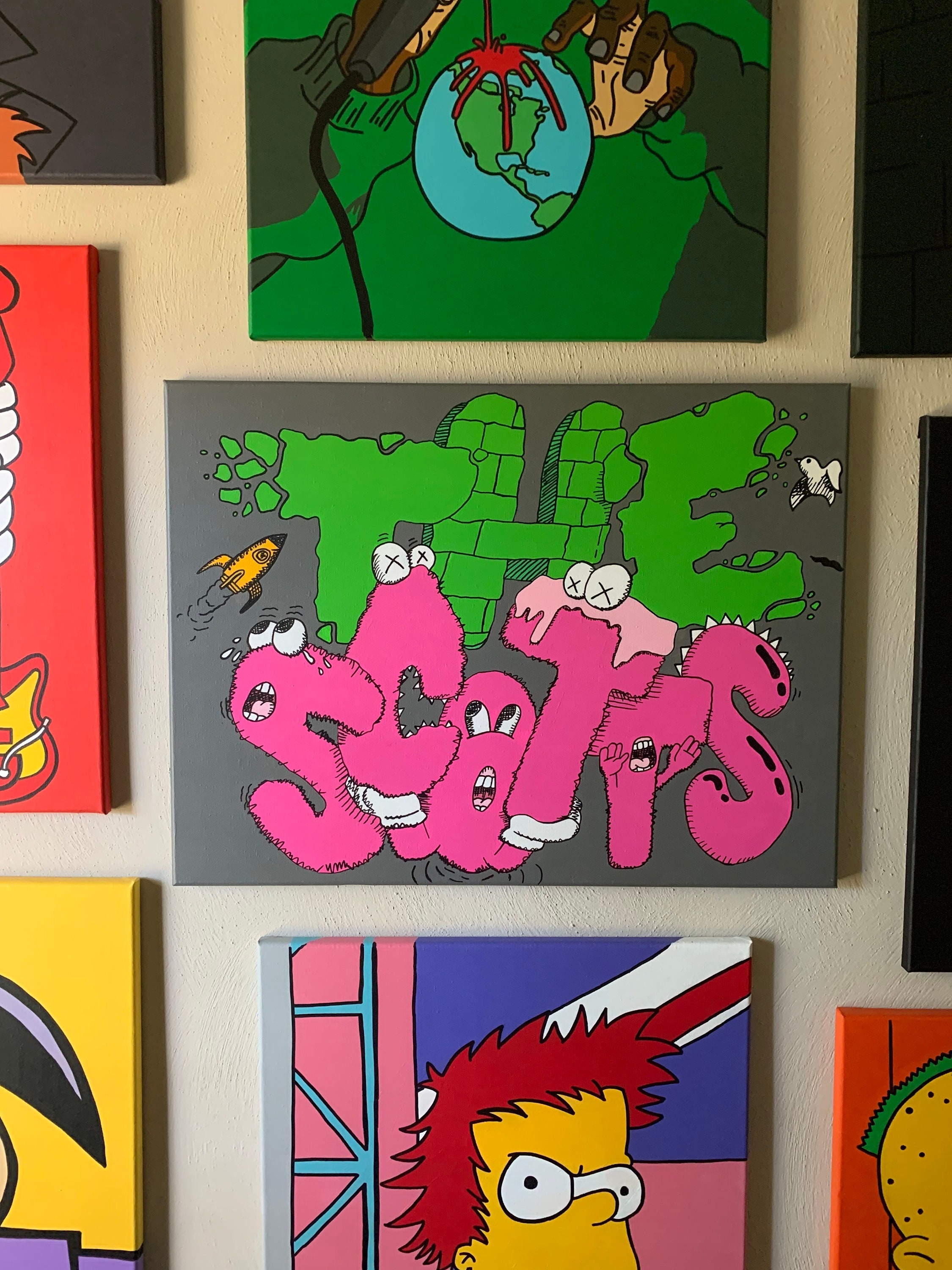 travis scott and kaws