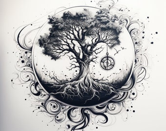 Tree of Life Tattoo Design 2