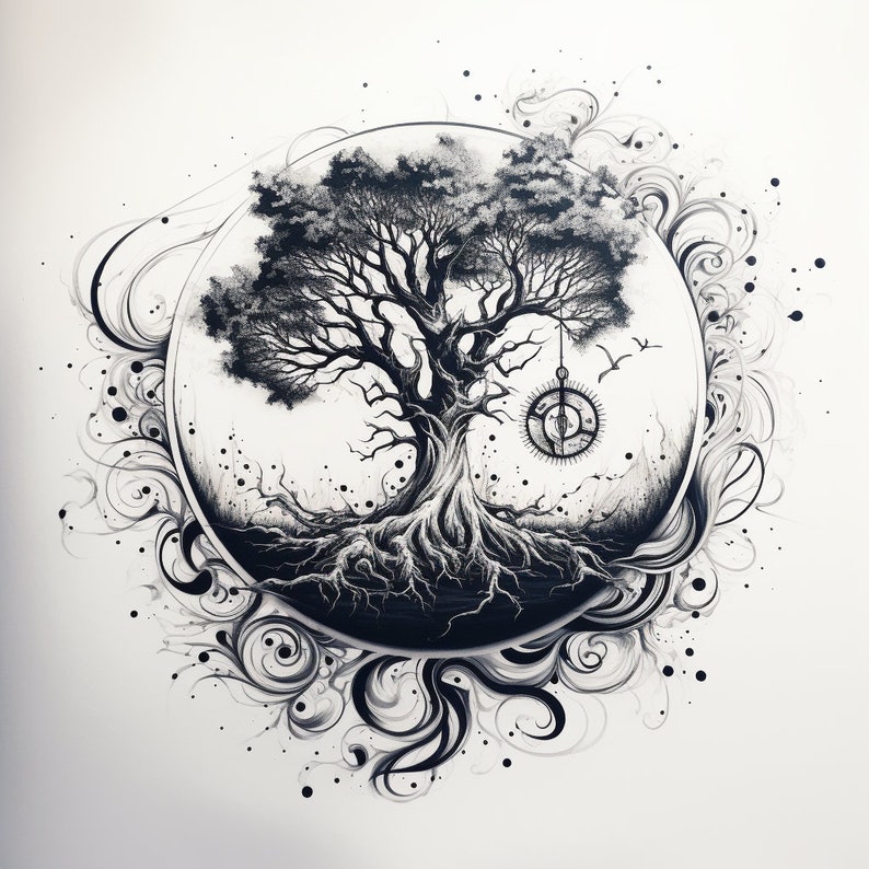 Tree of Life Tattoo Design 2 image 1