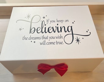 Personalised Disneyland/disneyworld Surprise Trip Reveal Box and