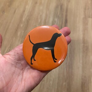 Smokey Dog University of Tennessee Button