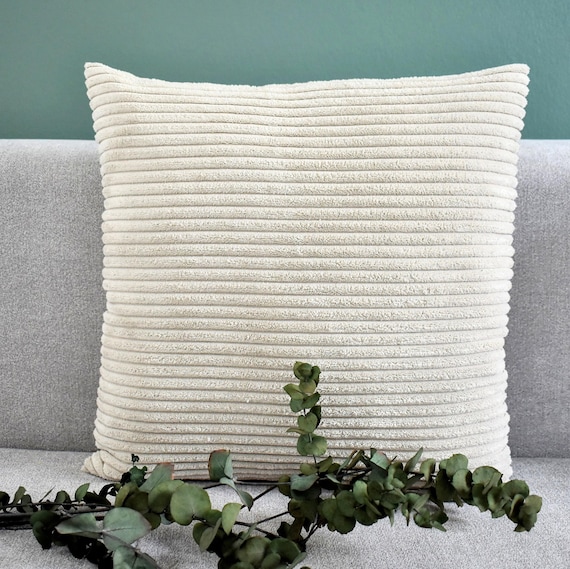 Kissenhülle Cord, verschiedene Farben und Größen, Cord Kissenbezug, Kissenbezug Eukalyptus Cord, Kissenbezug Cord, Cordhülle Kissen, Cord