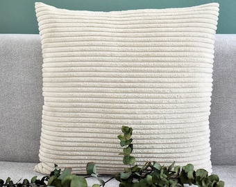ANRODUO Cord-Kissenbezüge – 2 Stück In Staubblau, 30,5x50,8 Cm, Boho Design
