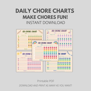 Kid&#39;s Themed Chore Chart