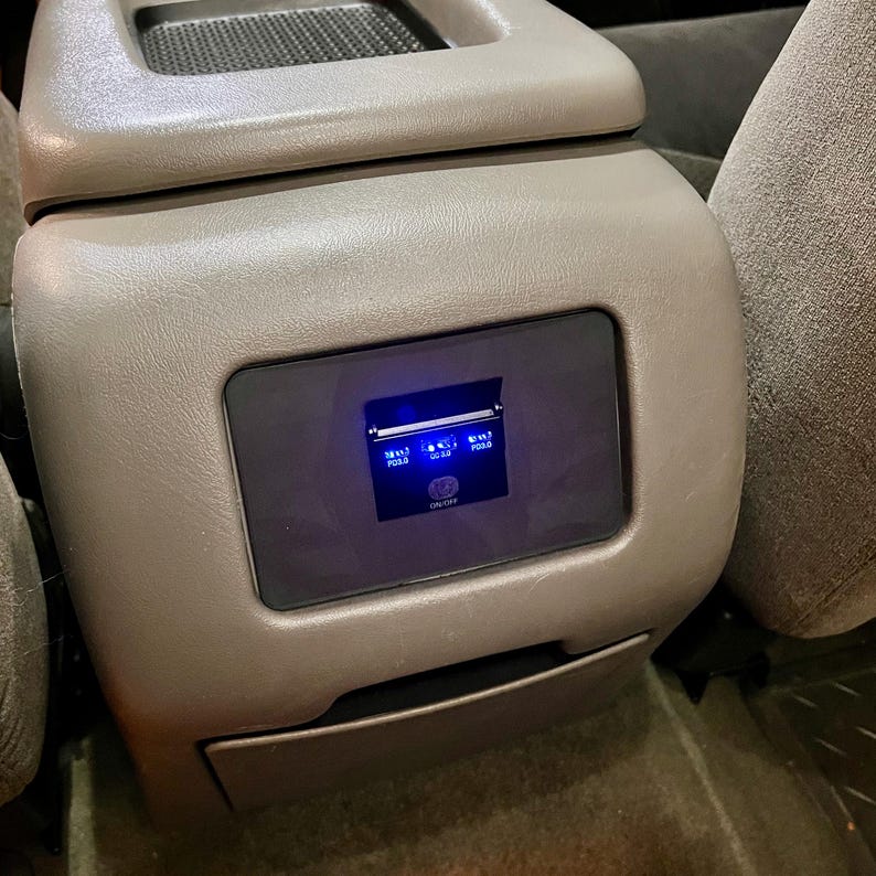 03-06 Center Console Rear Control Delete Panel With or Without USB for ...
