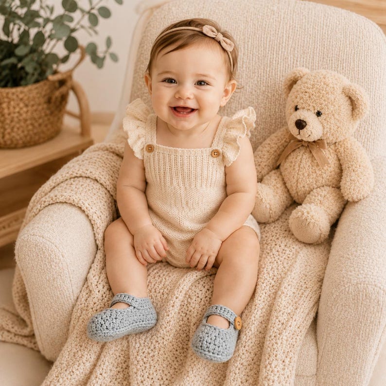 10 Crochet Baby Booties Patterns Ebook, 6 Languages (Digital Download) image 8