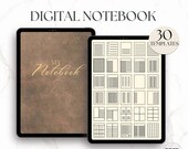 Digital Notebook, Goodnotes Notebook, Digital Journal, Notebook, Digital Planner, Digital Book Journal, Personalized Notebook