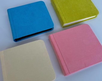 Handmade Suede Mini Photo Album, Instax Polaroid Album