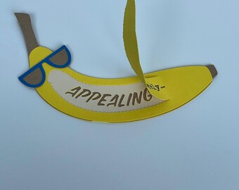 Funny Banana Pun Card – Peelable Greeting, Quirky Love Gift