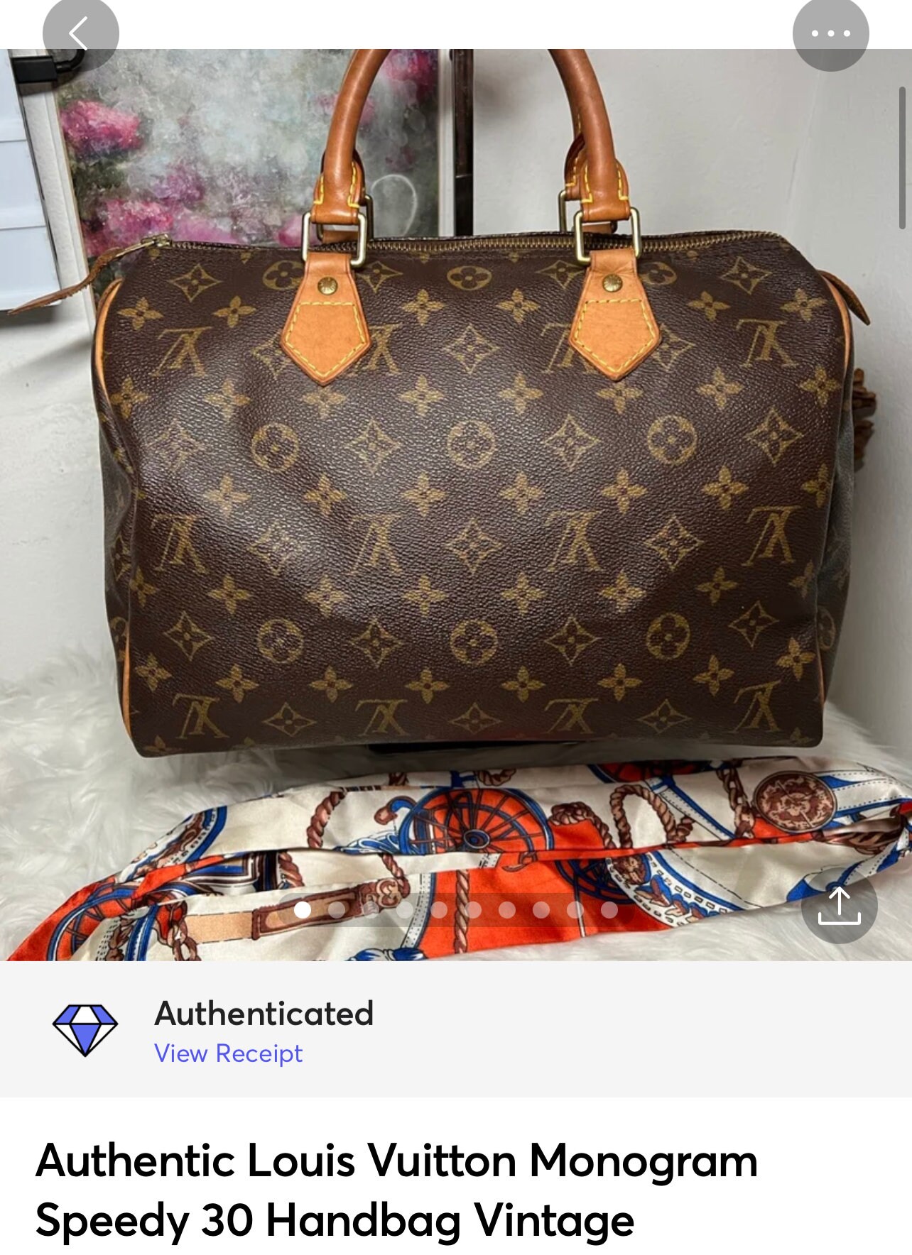 Bags, Auth Vintage Louis Vuitton Speedy Bag