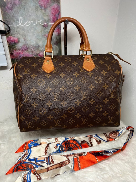 Louis Vuitton 2000 Pre-owned Monogram Speedy 30 Handbag - Brown