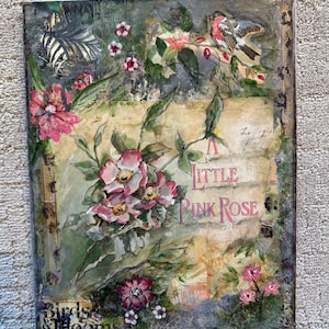Original Mixed Media Collage Wall Art
