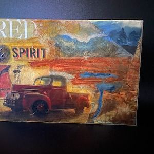 Original Mixed Media Collage Wall Art