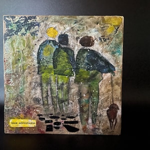 Original Mixed Media Collage Wall Art