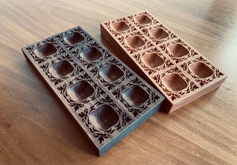 Wooden Pasta Profiling Board and Ravioli Mold Twosided Etsy