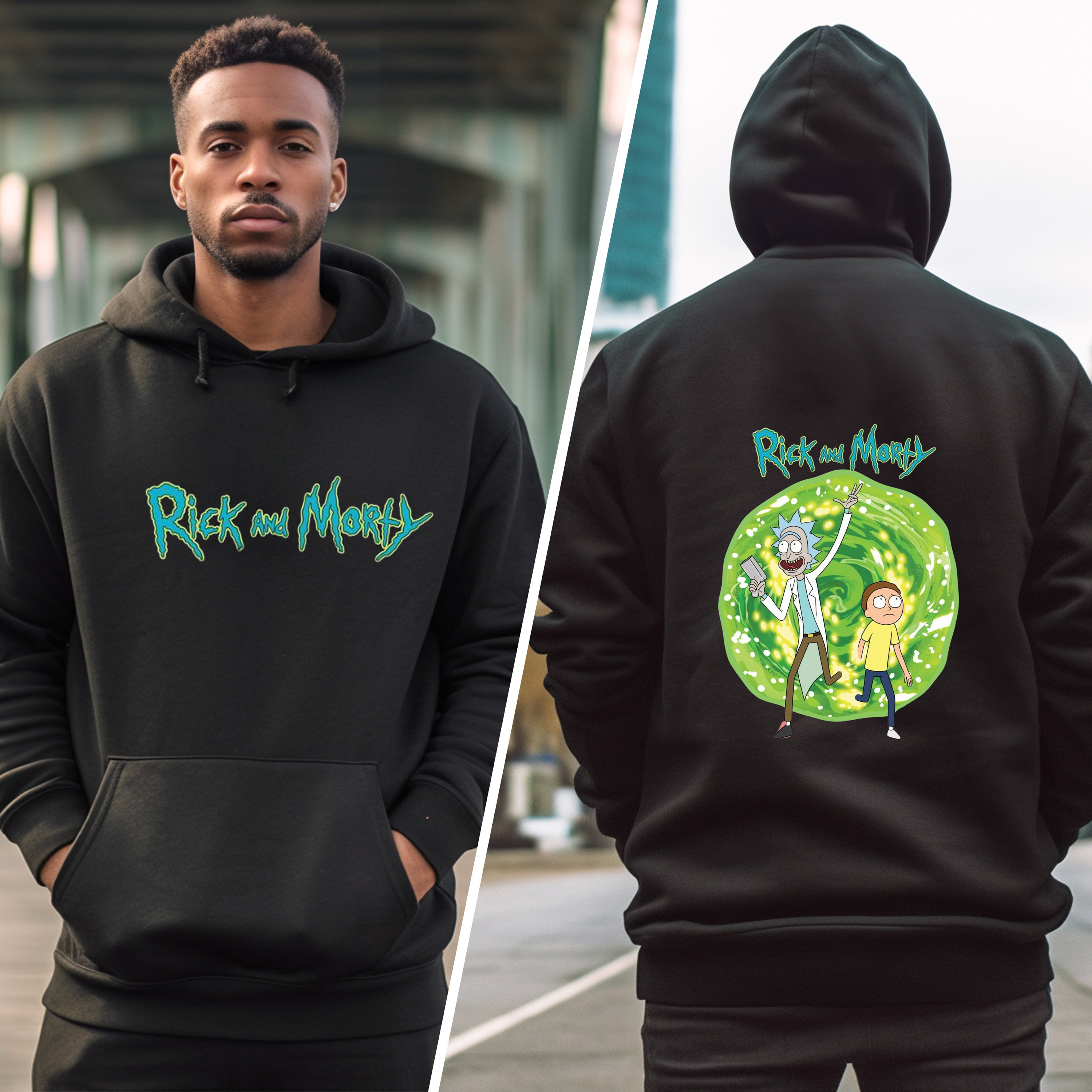 Rick and Morty Sweatshirt Etsy
