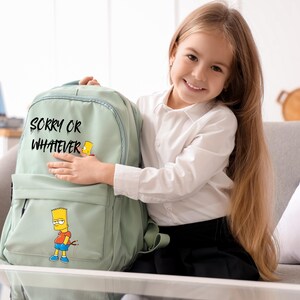 Simpsons Backpack Etsy