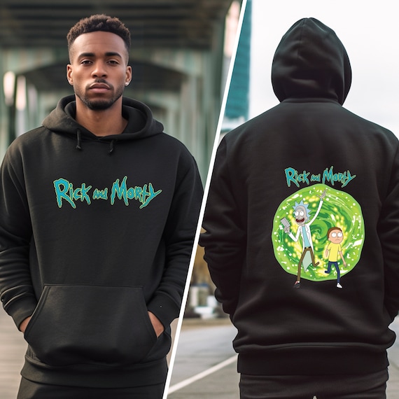 Unisex Heavy Blend Hooded Sweatshirt Rick and Morty Pullover Rick and Morty Top Rick and Morty Cartoon Unisex Sweatshirt Rick and Morty Etsy UK