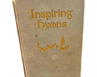 Vintage 1951 Inspirierende Hymnen Alfred B. Smith Singspiration Hymnenbuch & Lesungen