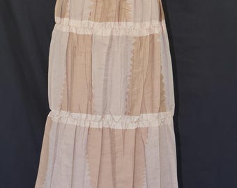 Issey Miyake Pleated Midi skirt, A-POC, Size 2