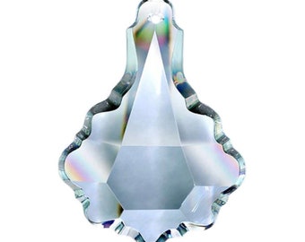 100mm Clear Chandelier Crystal Pendant, Asfour Lead Crystal Pendalouge #902