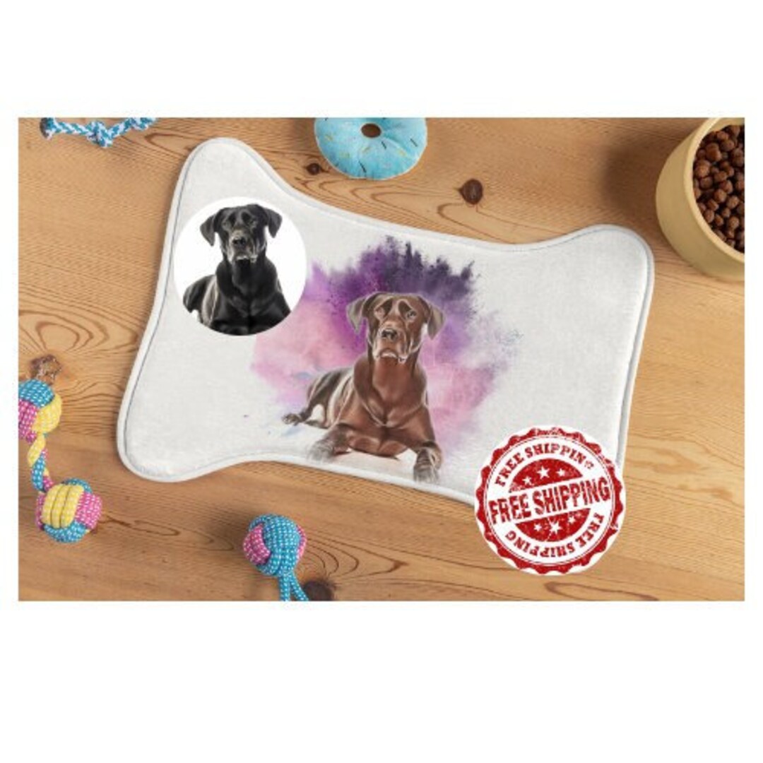 Custom Dog Food Mat Using, Personalized Dog Mat, Personalized Pet Mat