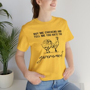 Buy Me Chickens Short Sleeve Tee
