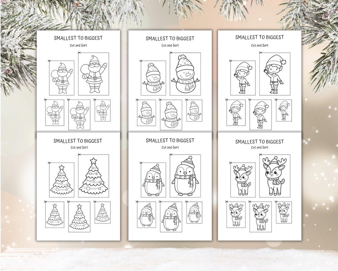 Fun Christmas Sorting Activities for Kids: Engage and Learn/learning ...