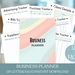 Ultimate Business Planner Bundle:Printable Planner  , Business Planning Made Easy,Boost Your Business, Complete Planner Bundle