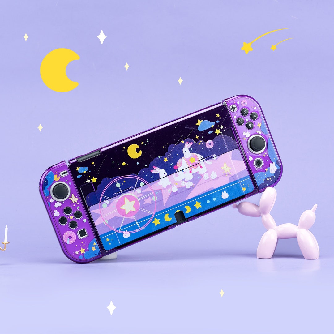 Cute Stars Nintendo Switch OLED Case Nintendo Switch Skin Etsy