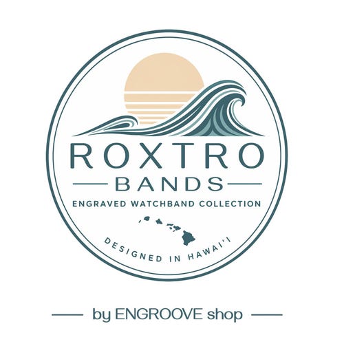 Engroove Shop — Engraved Hawaiian-inspired watch bands for Apple Watch