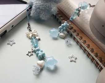 Handgemachte Perlen Schlüsselanhänger / Handyanhänger / Charm