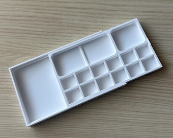 Travel Plein Air Paint Palette - Portable Watercolor Paint Palette