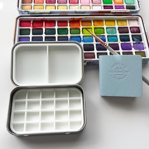 2 Level Altoids Watercolor Palette, Travel Paint Palette, Mini Paint Palette, Altoids Tin Insert