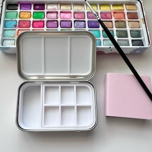 3-level Altoids Watercolor Palette, Travel Paint Palette, Mini Paint Palette, Altoids Tin Insert, Plein Air Painting