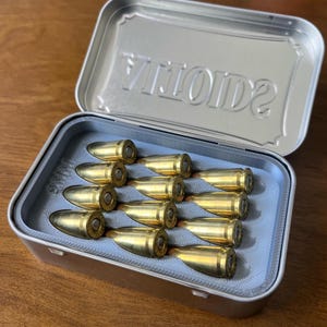 Bugout Tin 9 MM Altoids インサート - 弾薬オーガナイザー - 隠し携帯