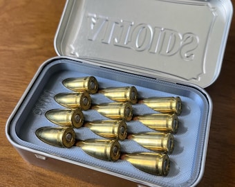 Bugout Tin 9MM Altoids Insert - Ammo Organizer - Conceal Carry - EDC