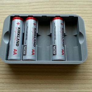 Altoids Tin, Battery Holder, 3d Printed, Battery Storage, AA Battery, Battery Organizer