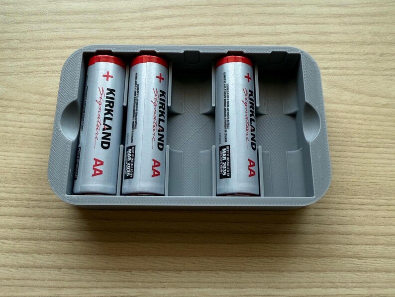 Altoids Tin, Battery Holder, 3d Printed, Battery Storage, AA Battery, Battery Organizer