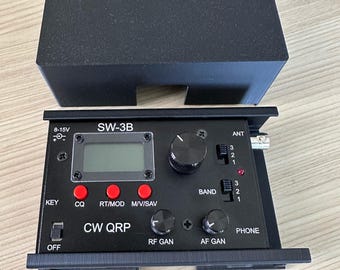 Custom 3D Printed Travel Case for Venus SW-3B CW Transceiver