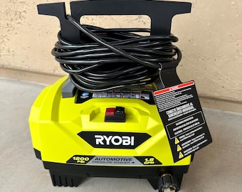 Cord Organizer for Ryobi 1200 PSI 1.8 GPM Automotive Pressure Washer | Handle Mounted Power Cord Wrap | Easy Storage Solution