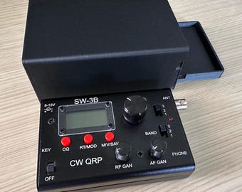 3D Printed Travel Case for Venus SW-3B CW Transceiver