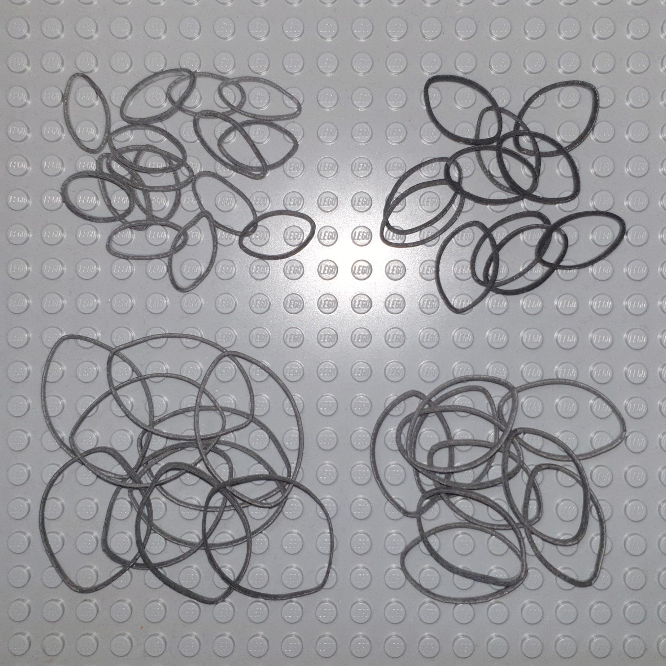 Replacements for Lego Rubber Band Extra Small/small/medium/large