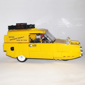 Only Fools & Horses Reliant Regal Supervan III - Speed Champions style MOC - 401 pieces | Custom LEGO Compatible Building Blocks Set