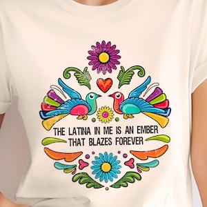 Hispanic Heritage, Latina Shirts, Latino Shirt, Empowerment Tee, Cultural Pride Sweatshirt, Comfortable Fit, Perfect Gift