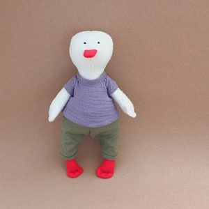 Oca con vestiti, cartamodello e tutorial in PDF